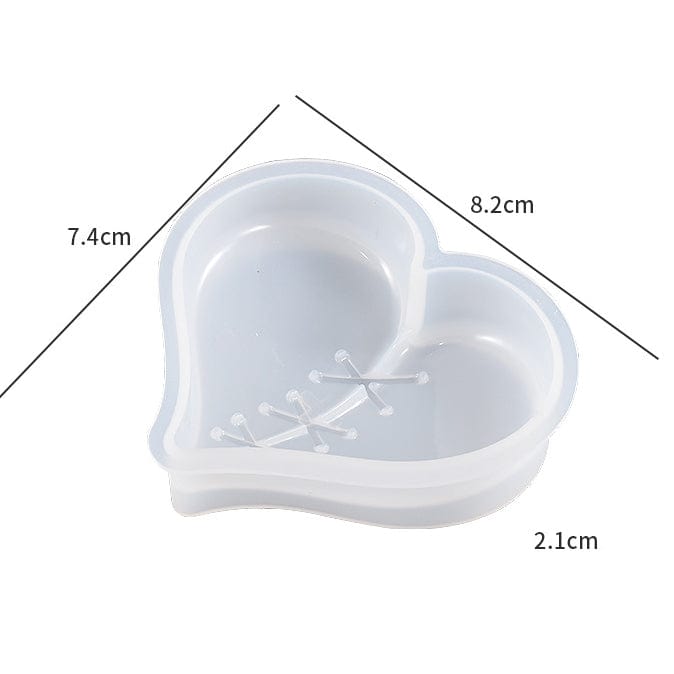 Heart With Stitches Mould
