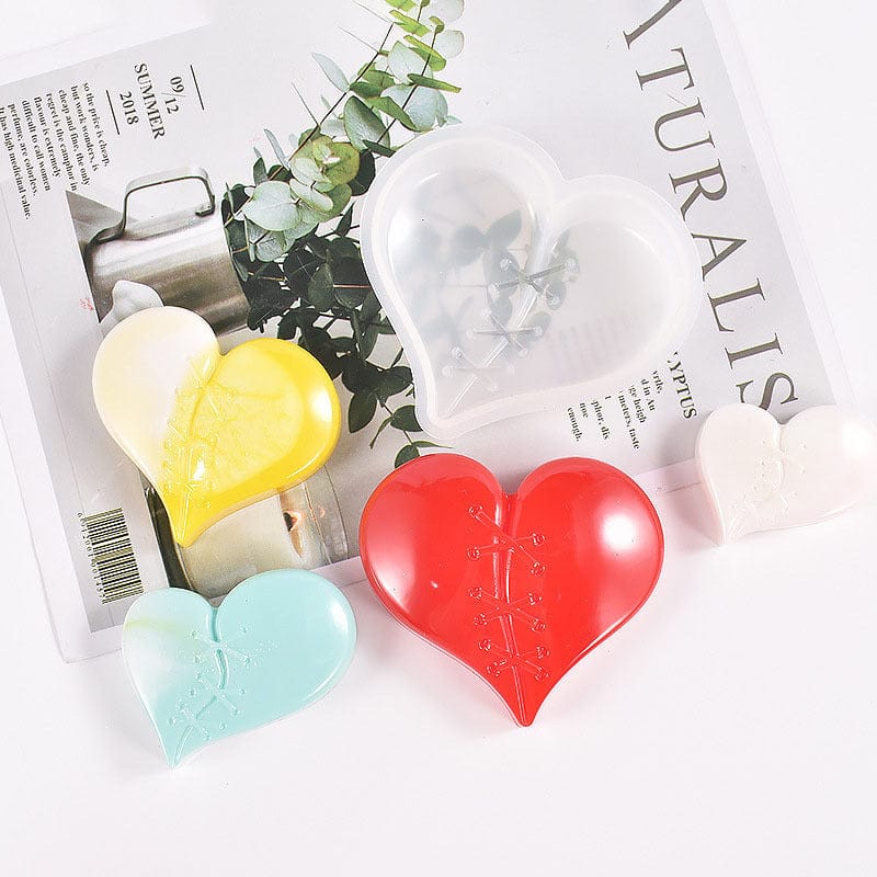Heart With Stitches Mould