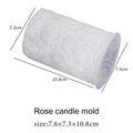 3D Rose Pillar Candle Mould