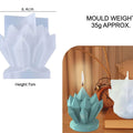 Crystal Cluster Stone & Candle Mould