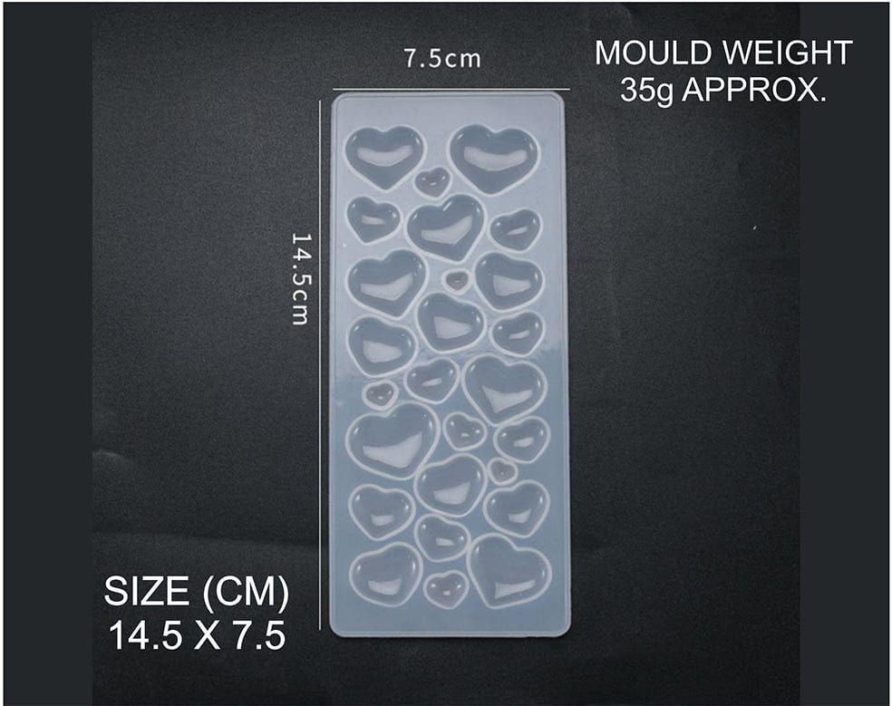 Multy Cavity Heart Mould