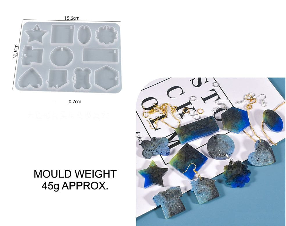 11 Cavity Jewellery & Pendant Mould