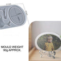 Oval Photo Frame & Stand Mould