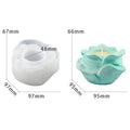 Rose Shape Tea Light & Candle Holder Mould