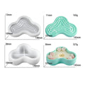 Striped Bow Pea Storage Box Mould