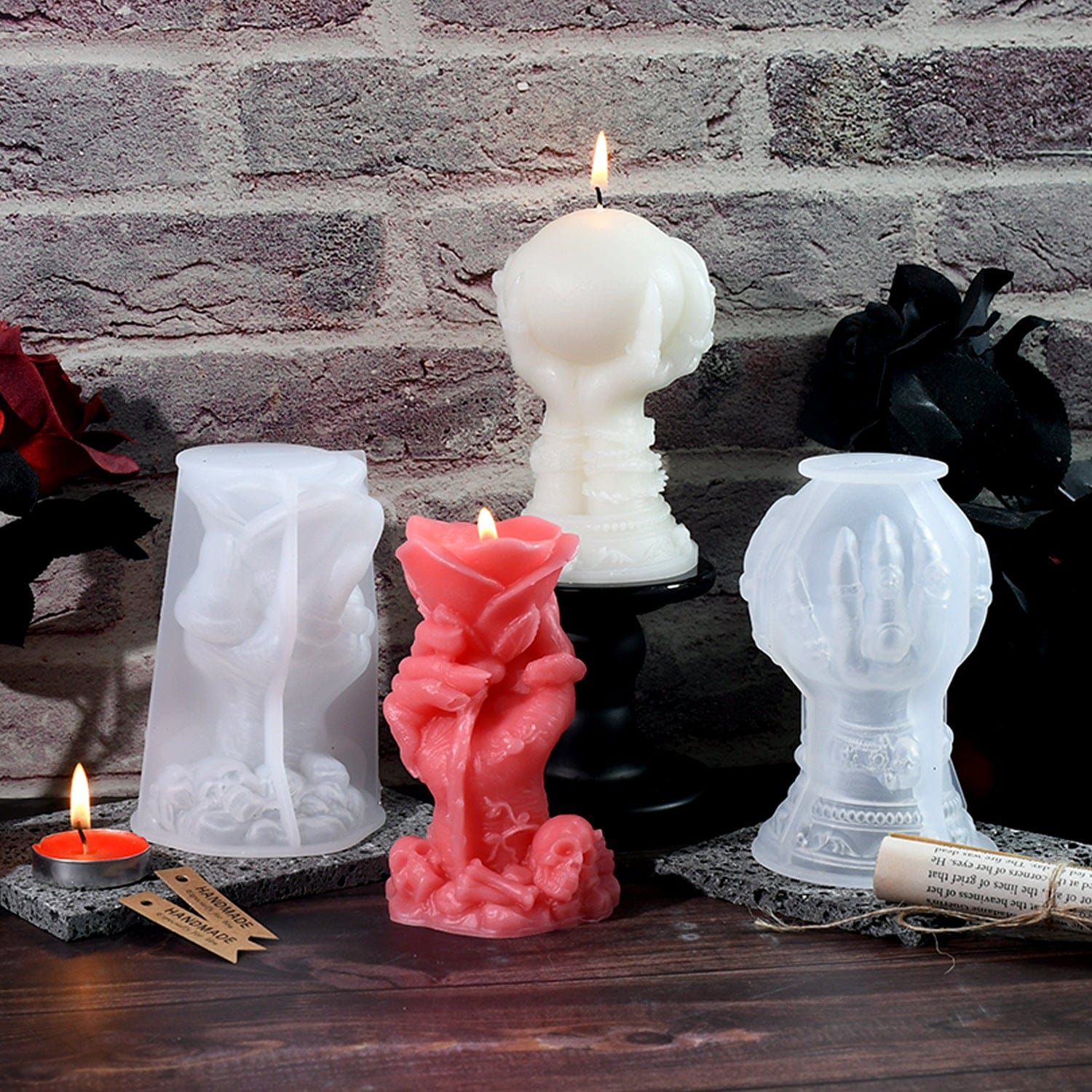 Ghost Hand Crystal Ball Mould