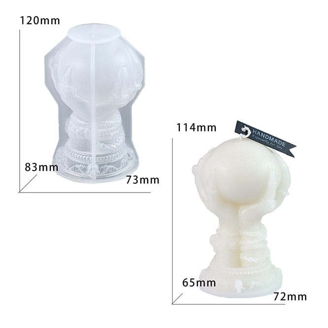 Ghost Hand Crystal Ball Mould
