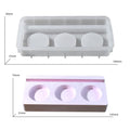 3 Cavity T-Light With Photo Holder Mould
