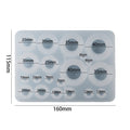 20 Cavity Round Beads Mould
