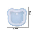 Bear Face Shape Keychain & Pendant Mould
