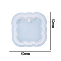 Square Wave Keychain & Pendant Mould