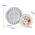 Round Shape With Round Bubble Border Mould