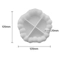 Flower Shape With Round Bubble Border Mould