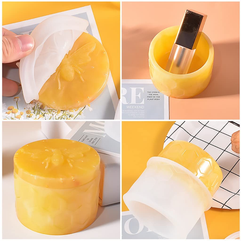 Honey Bee Jar Resin Mould