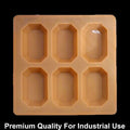 6 Cavity Octagon 85gms silicon soap mould