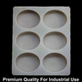 6 Cavity Oval 150gms silicon soap mould