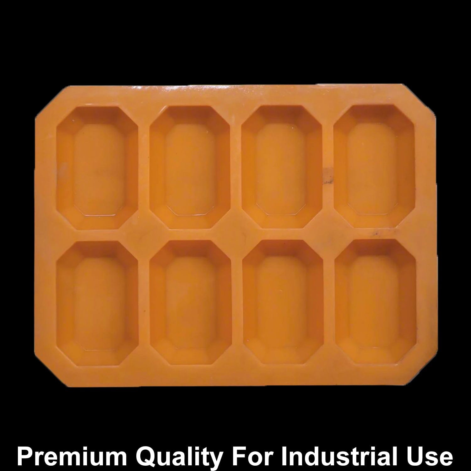 8 Cavity Octagon 100gms silicon soap mould
