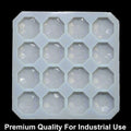 16 Cavity Diamond 50gms silicon soap mould