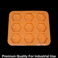 9 Cavity Hexagon Honey Bee 70gms silicon soap mould