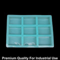 9 Cavity Rectangle 125gms silicon soap mould