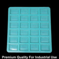 24 Cavity Rectangle 15gms silicon soap mould