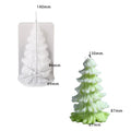 Christmas Tree Shaped Candle Mould