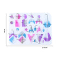 26 Cavity Mixed-Shaped Earrings and Pendants Mould