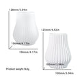 Versatile Striped Stylish Vase Mould