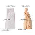 Mother & Daughter Embrace Candle Mould