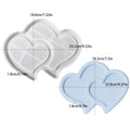 Double Heart Tray Mould