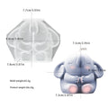 Cute Elephant Candle Mould