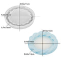Medium Design Love Twist Plate Tray Mould