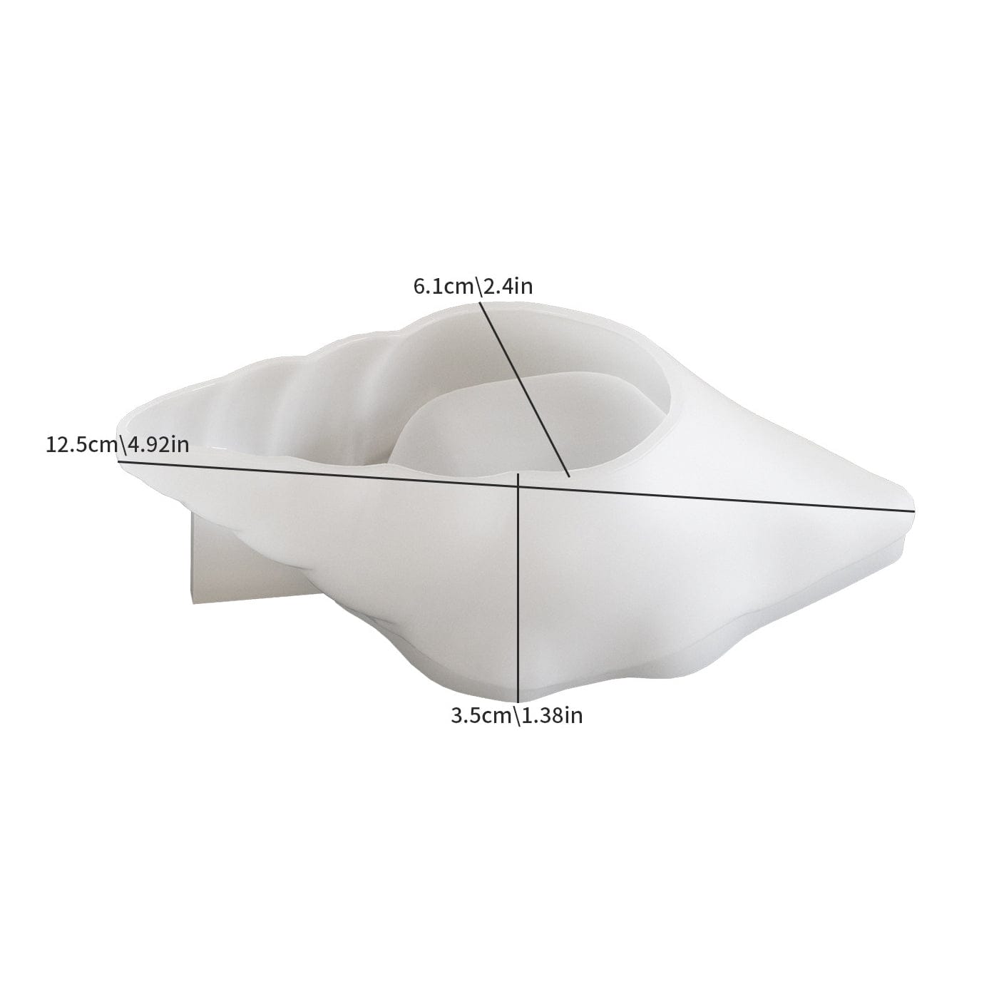 Shell Shape Bowl Small Mould D2