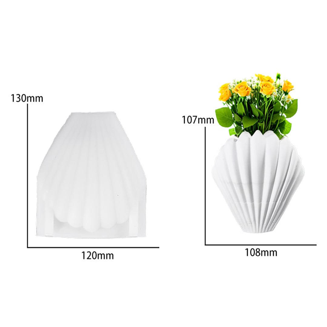 Shell Vase Silicon Mould