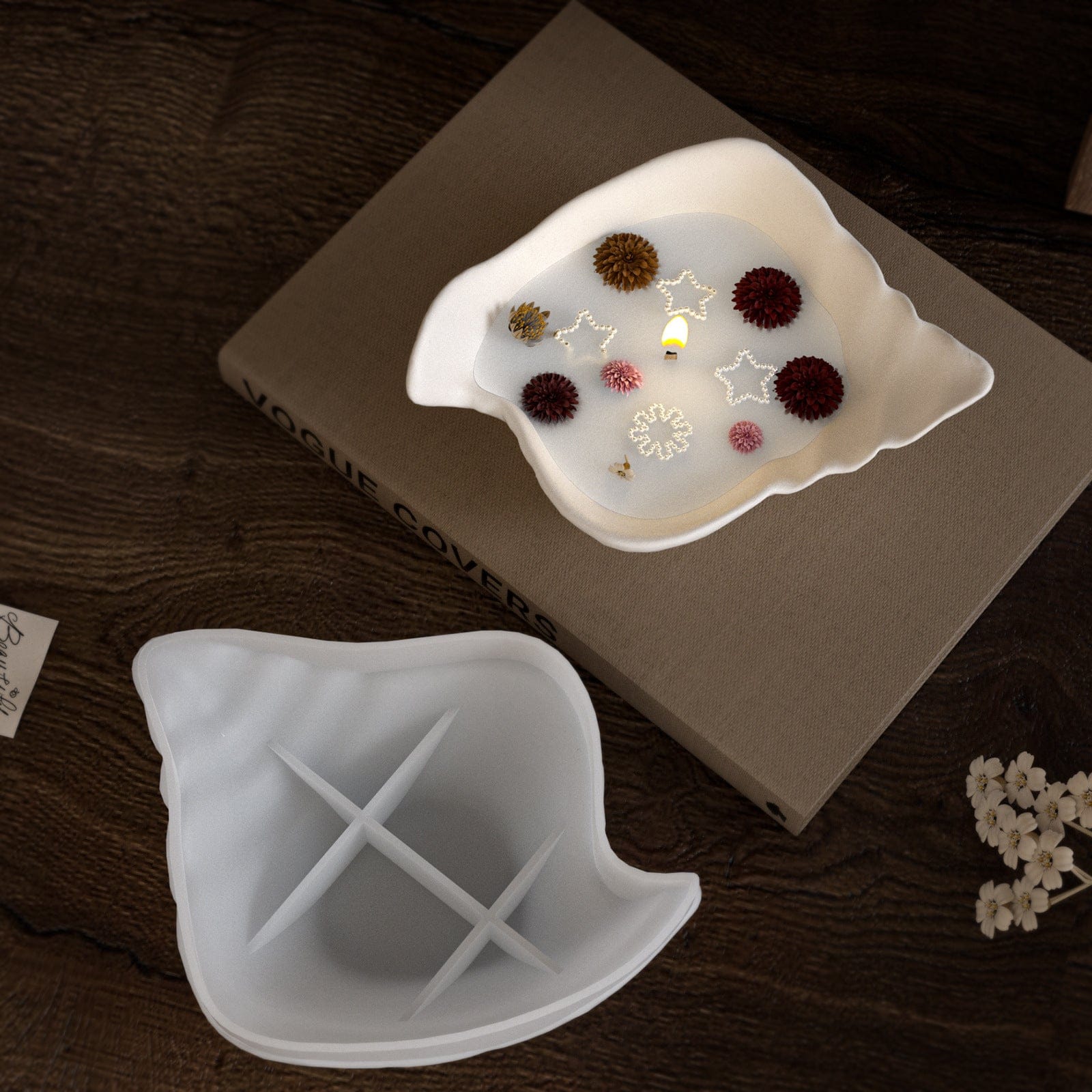 Conch Shell Tray Silicon Mould D2