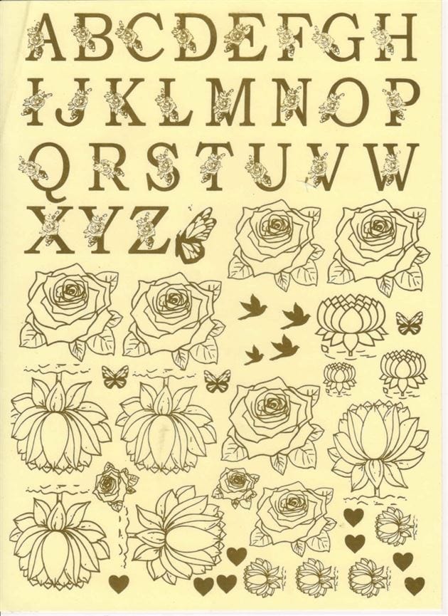 Printed Sticker D29
