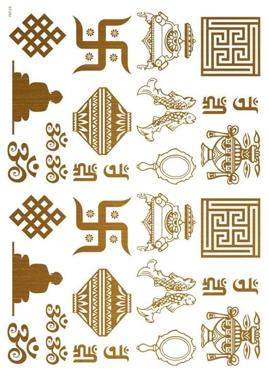 Printed Sticker D52