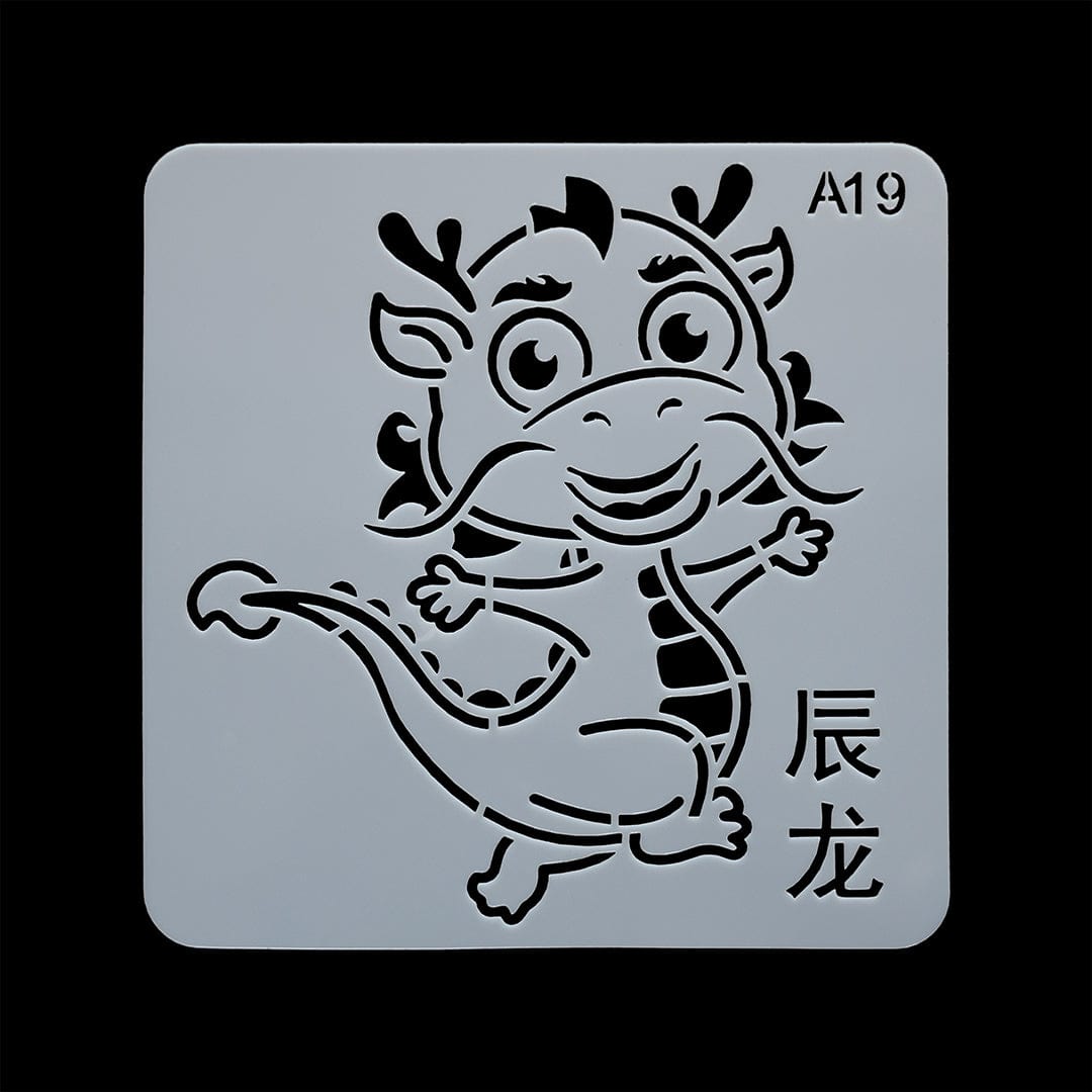 Stencil A019