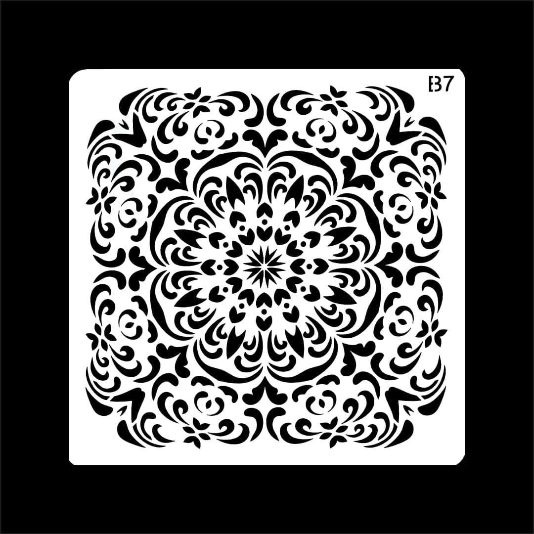 Stencil B007