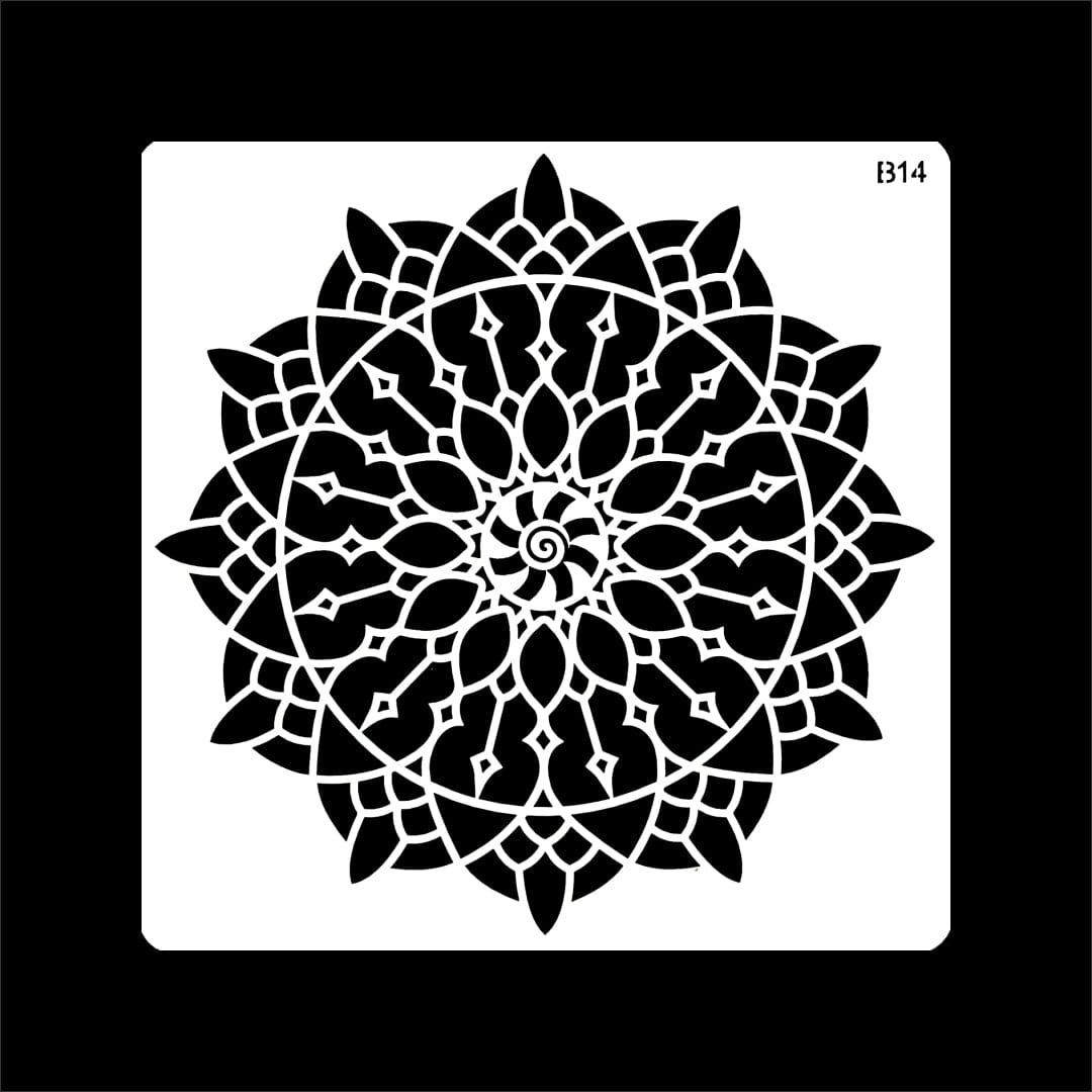 Stencil B014
