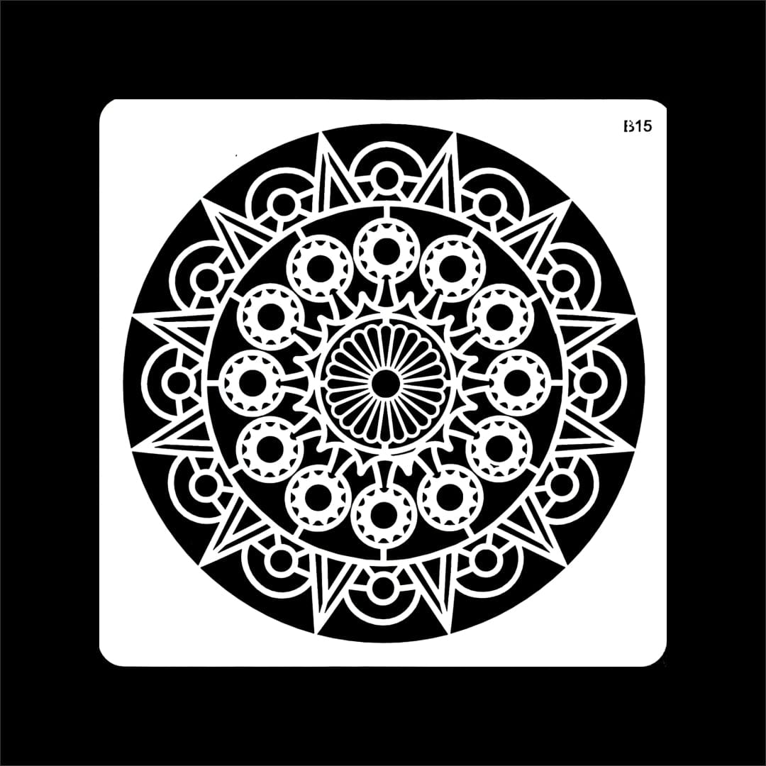 Stencil B015