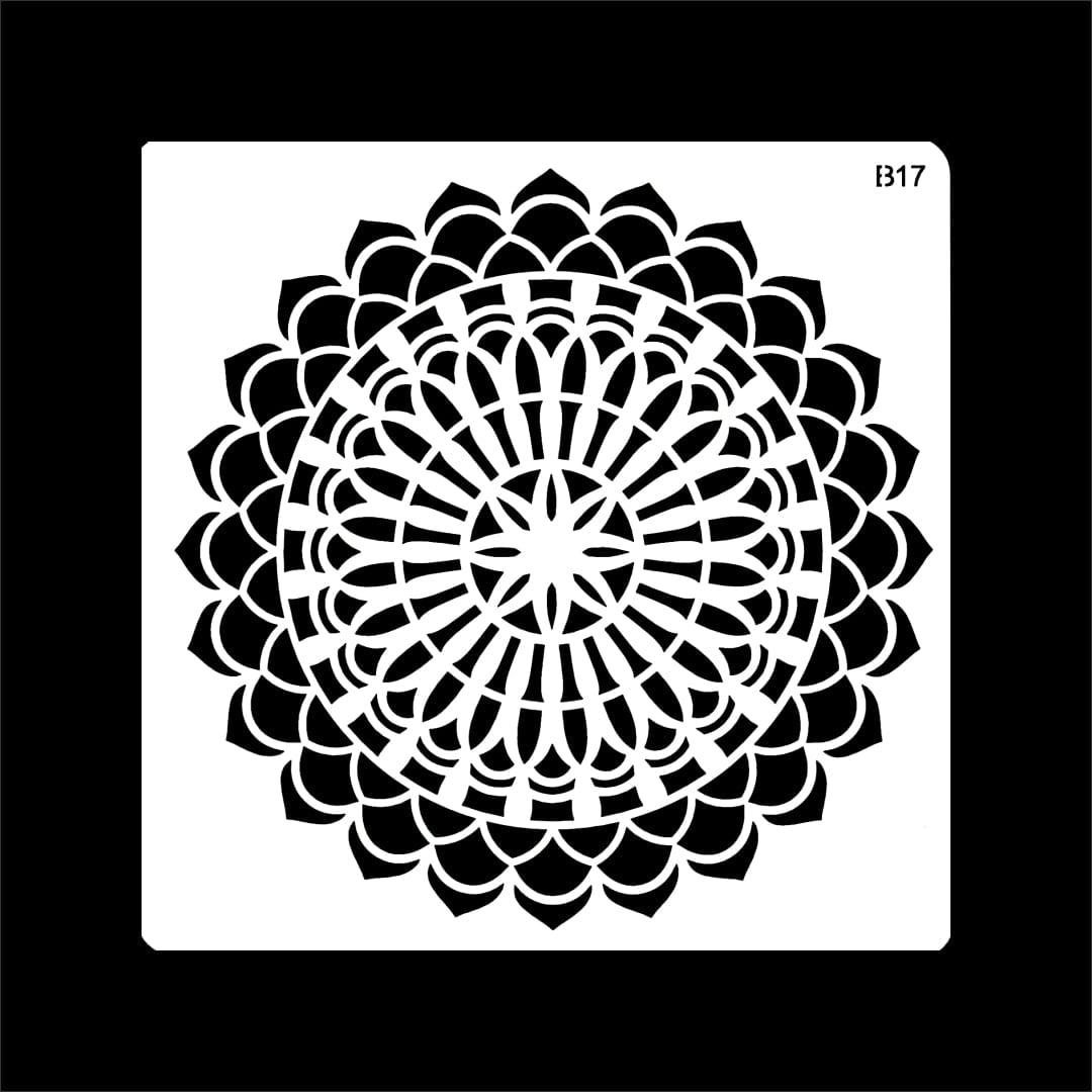 Stencil B017