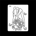 Stencil D006