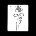 Stencil D007