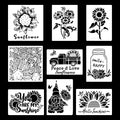 9 In 1 Stencil Set