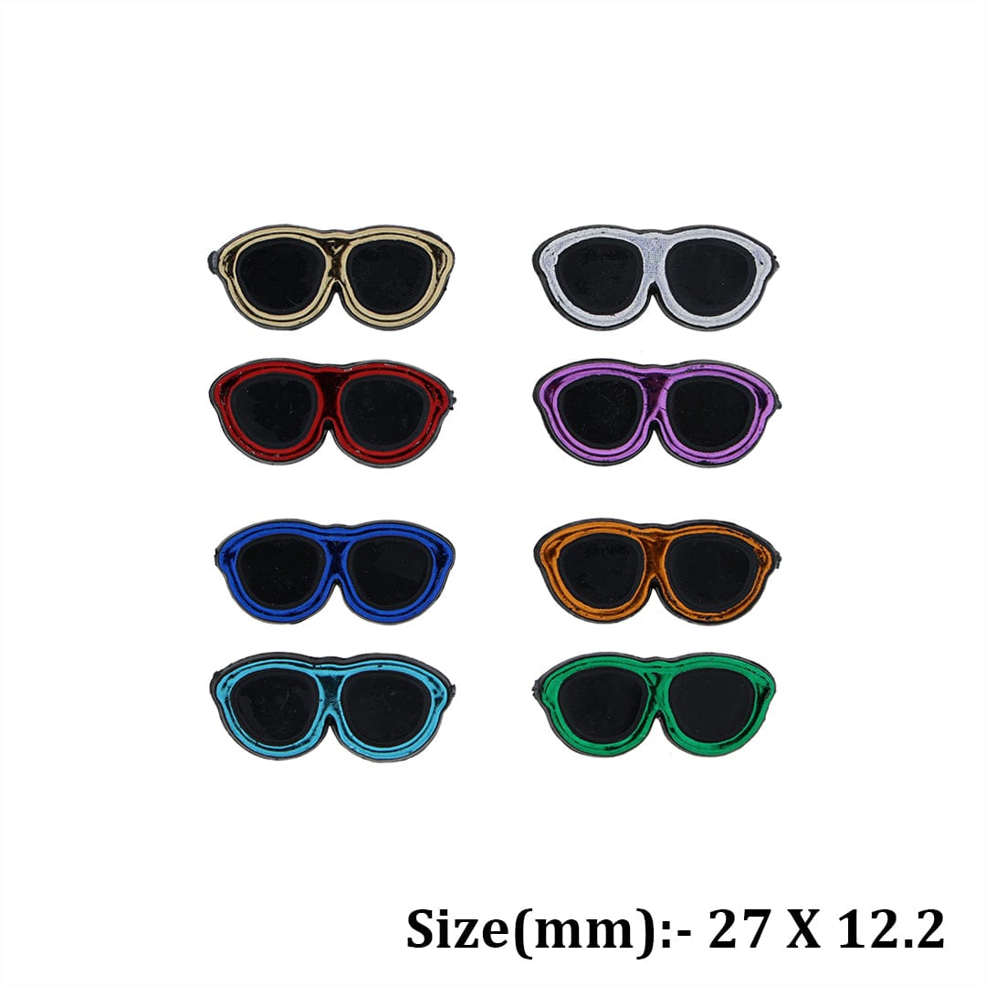 27x12.2mm Mix Colour Fancy Chasma