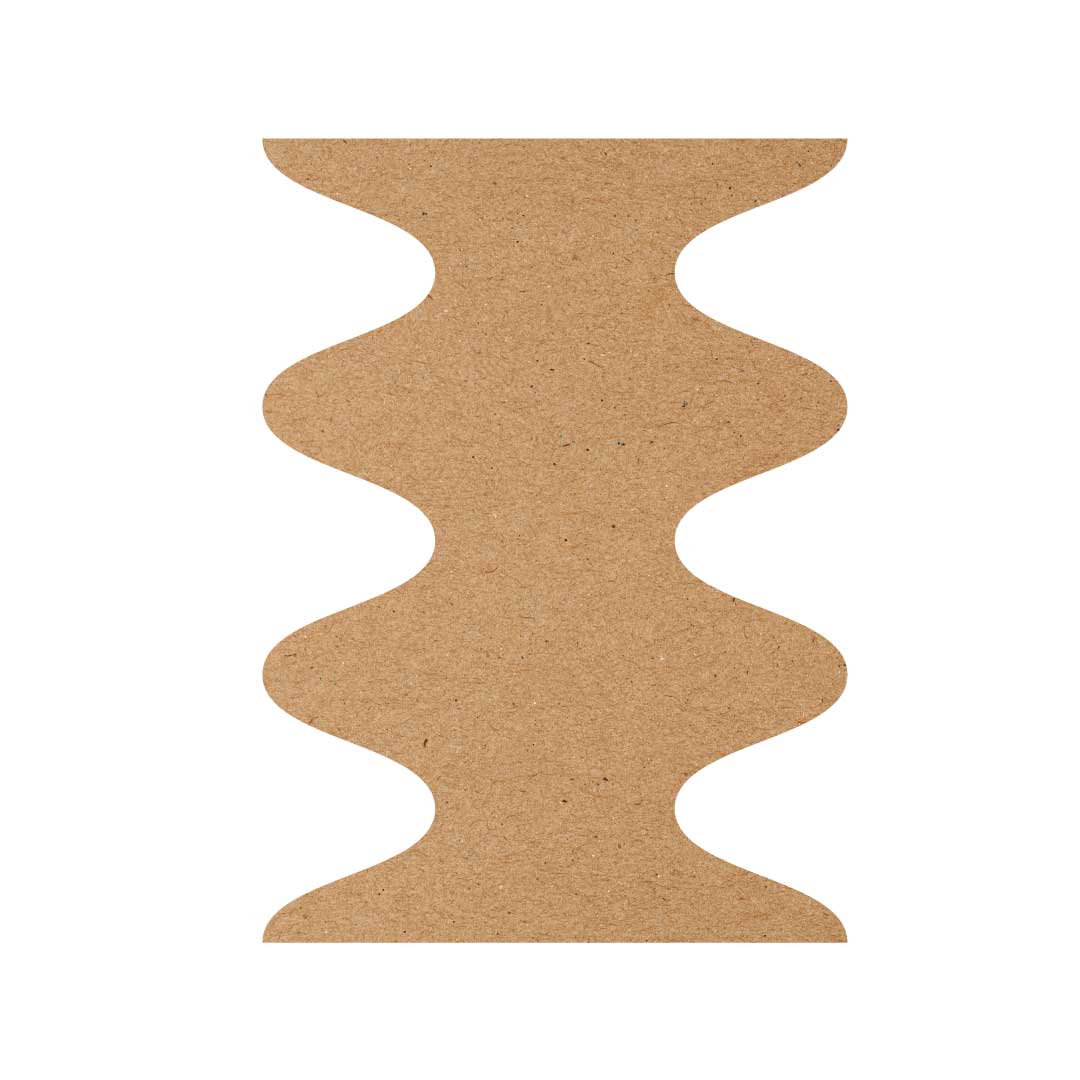 wavy diy mdf