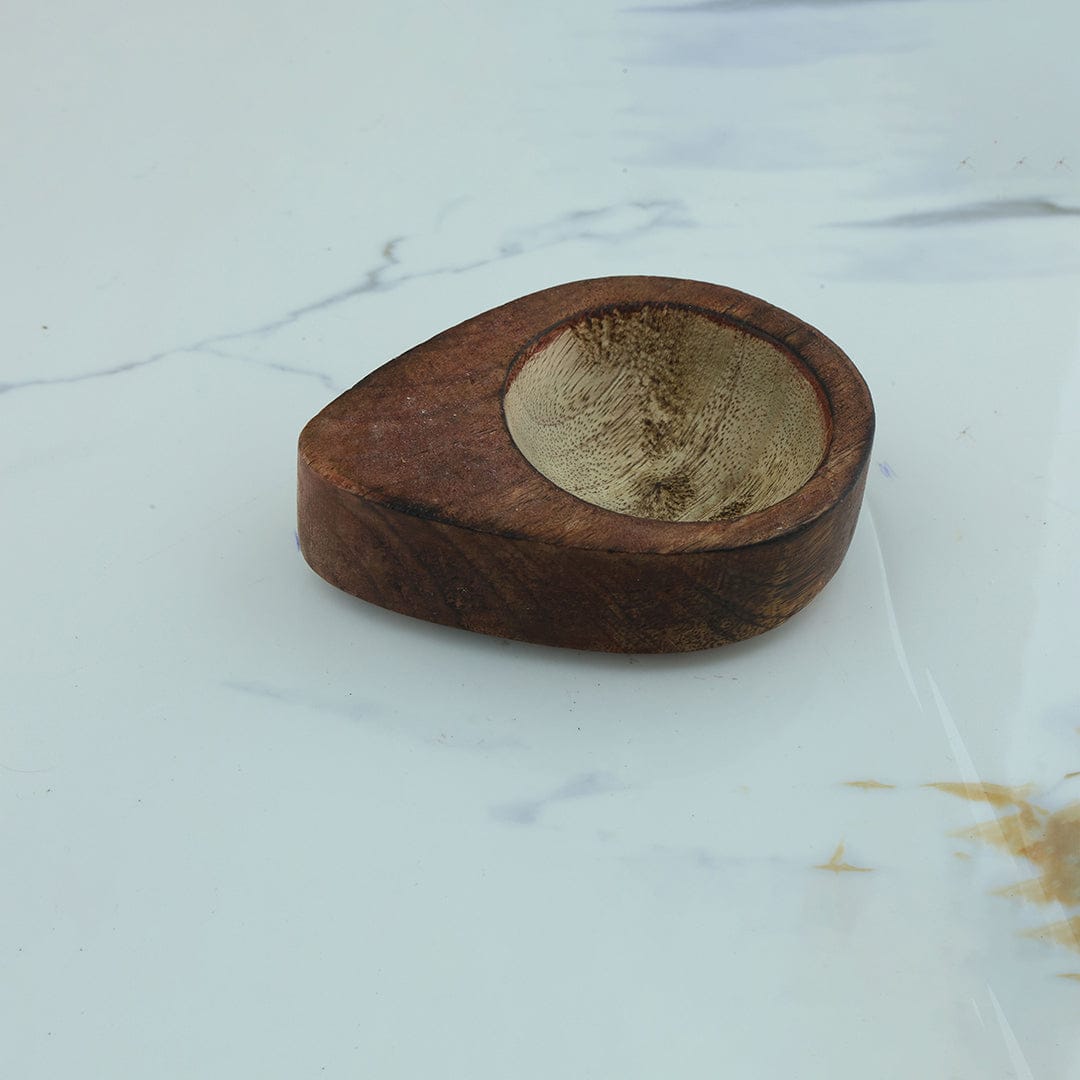 Wooden Drop Candle Holder