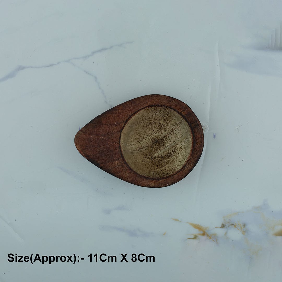 Wooden Drop Candle Holder
