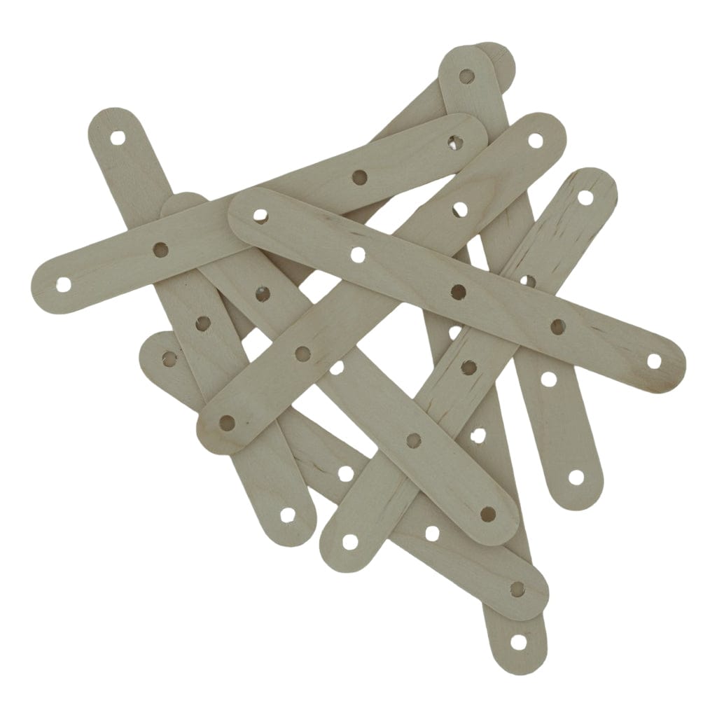 Big Wooden 5 Hole Wick Holder